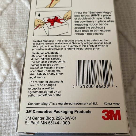 NIB 3M PULL BOWS.  2 packs.  5 Bows in each. - Picture 4 of 4